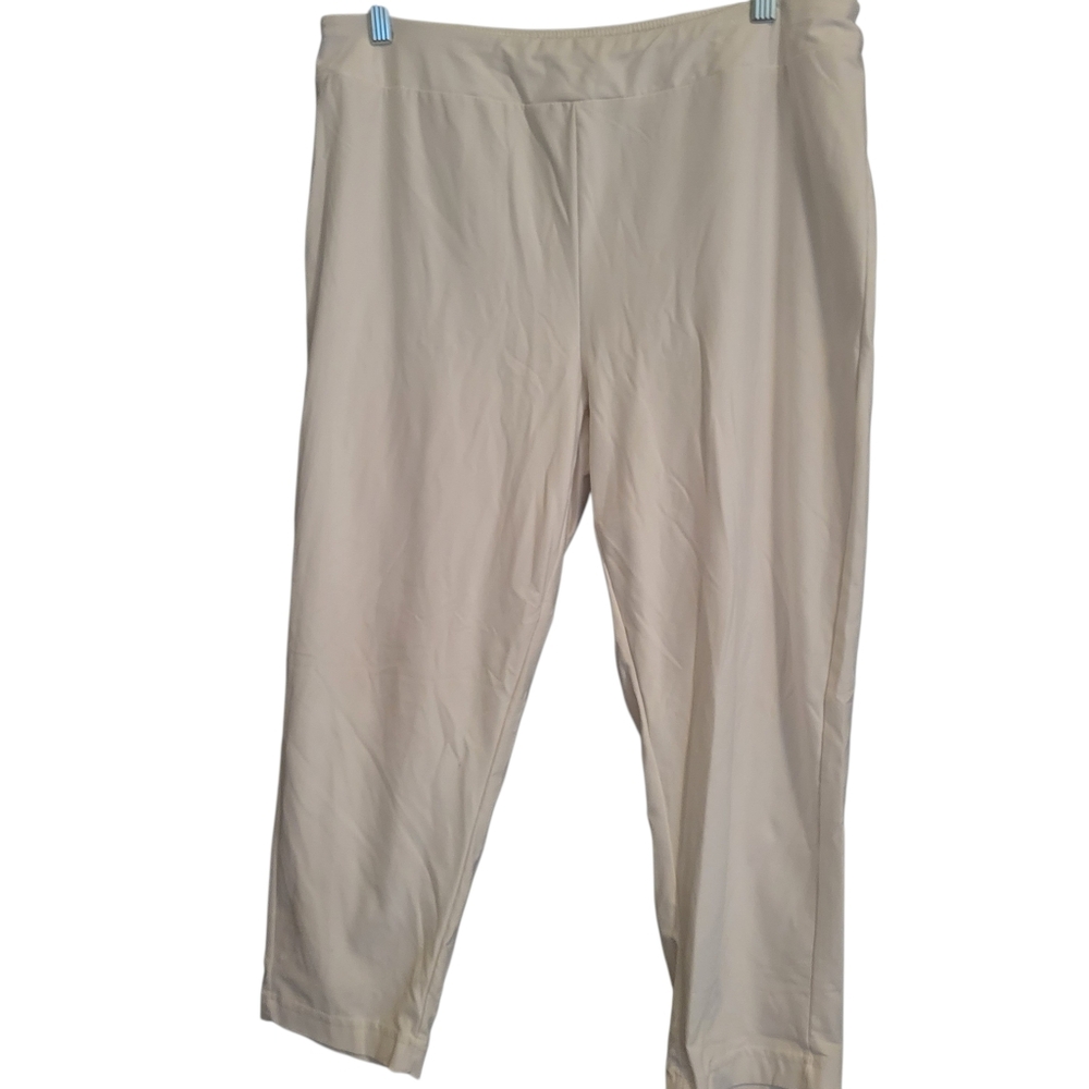 Terra & Sky Plus Leggings White sz 2X